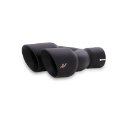 Picture of Mishimoto 14-16 Ford Fiesta ST 1-6L 2-5in Stainless Steel Resonated Cat-Back Exhaust w- Black Tips