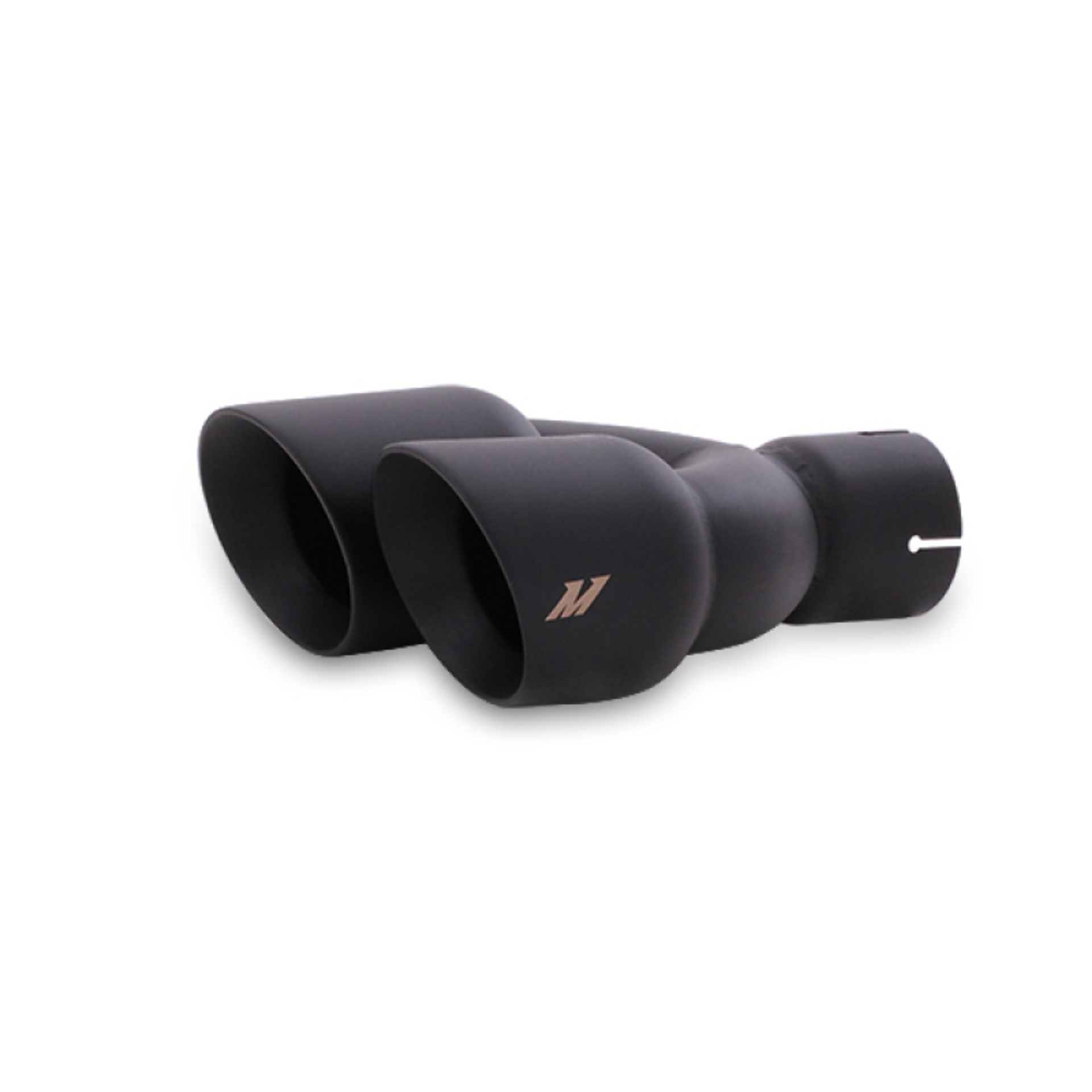 Picture of Mishimoto 14-16 Ford Fiesta ST 1-6L 2-5in Stainless Steel Resonated Cat-Back Exhaust w- Black Tips