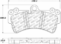 Picture of StopTech 07-15 Audi Q7 Street Select Front Brake Pads