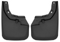 Picture of Husky Liners 16-22 Toyota Tacoma w- OE Fender Flares Custom Molded Front Mud Guards - Black