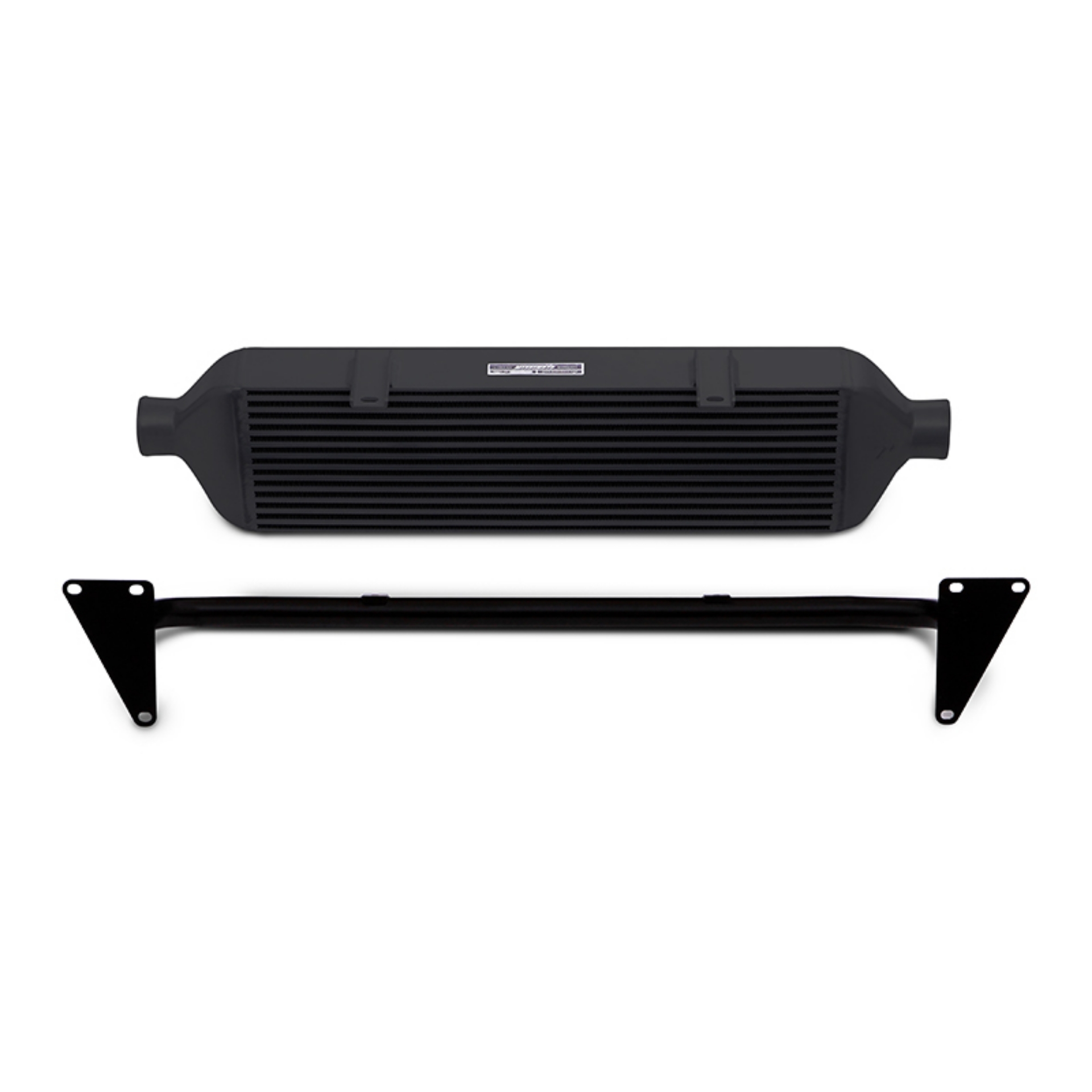 Picture of Mishimoto 15-19 Subaru STI Front-Mount Intercooler Kit w- Black Crash Beam - Black Core
