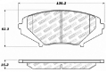 Picture of StopTech Street Select Brake Pads - Front