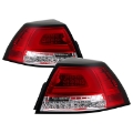Picture of Spyder Pontiac G8 08-09 Version 2 Light Bar LED Tail Lights - Red Clear- ALT-YD-PG808V2-LB-RC