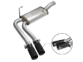 Picture of aFe Rebel Series CB Middle-Side Exit SS Exhaust w- Black Tips 09-16 GM Silverado-Sierra V6-V8