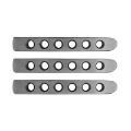 Picture of DV8 Offroad 2007-2018 Jeep JK Aluminum Stick On Door Handle Inserts - Set Of 3