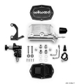 Picture of Wilwood Compact Tandem M-C - 15-16in Bore - w-Bracket and Valve Pushrod - Ball Burnished