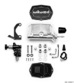 Picture of Wilwood Compact Tandem M-C - 7-8in Bore w-RH Bracket and Valve Pushrod - Ball Burnished