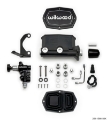 Picture of Wilwood Compact Tandem M-C - 1in Bore w-RH Bracket and Valve - Black