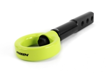 Picture of PERRIN 17-21 Honda Civic Si-Type R-Touring-Hatchback Tow Hook Kit Front - Neon Yellow