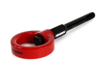 Picture of PERRIN 02-07 Subaru WRX-STI Tow Hook Kit Front - Red