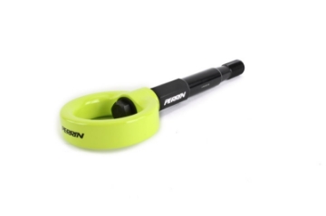 Picture of PERRIN 15-17 Subaru WRX & STI - 13-17 Crosstrek - 12-16 Impreza Tow Hook Kit Front - Neon Yellow