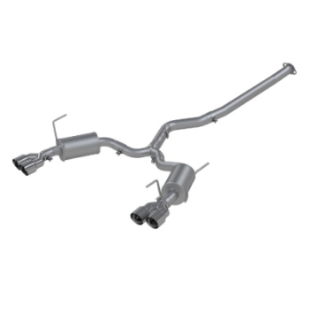 Picture of MBRP 15-19 Subaru WRX 2-0L-STI 2-5L 3in Dual Split Rear Exit w- 3-5in Tips - T304 Street Version