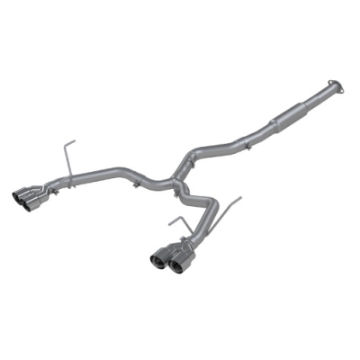 Picture of MBRP 15-19 Subaru WRX 2-0L-STI 2-5L 3in Dual Split Rear Exit w- 3-5in Tips - T304 Race Version