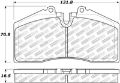 Picture of StopTech 86-98 Porsche 911-928-944-968 Street Select Brake Pads