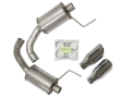 Picture of Roush 2015-2017 & 2024 Ford Mustang 5-0L V8 Exhaust Kit w- Round Tips 304SS