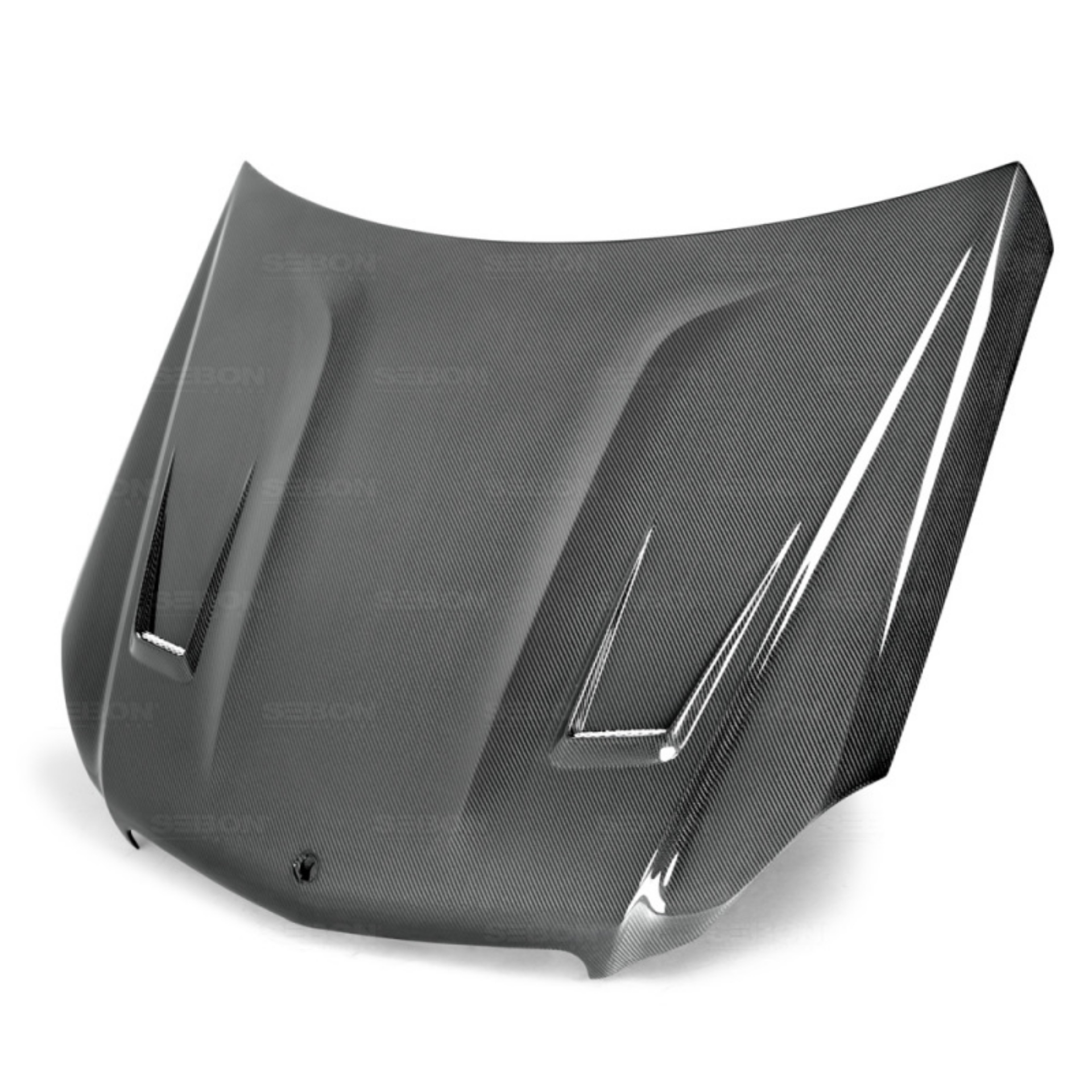 Picture of Seibon 12-14 Mercedes C-Class GT Style Carbon Fiber Hood