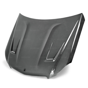 Picture of Seibon 12-14 Mercedes C-Class GT Style Carbon Fiber Hood