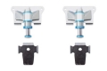 Picture of King Shocks 2007+ Toyota Tundra Rear 2-0 Compact Bump Stop Kit Pair