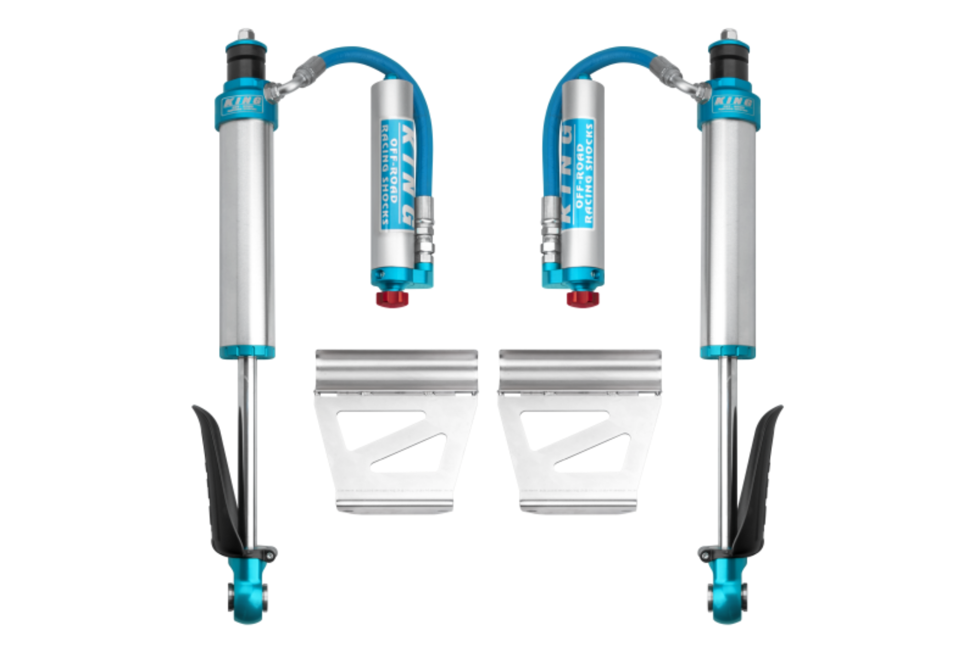 Picture of King Shocks 03-09 Lexus GX470 Coil Spring Conv Only Rear 2-5 Dia Remote Res Shock w-Adj Pair