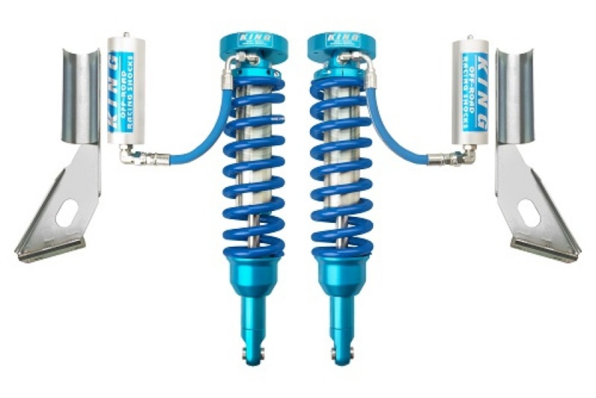 Picture of King Shocks 2010+ Toyota FJ Front 2-5 Dia Coilover Remote Reservoir Shock Pair