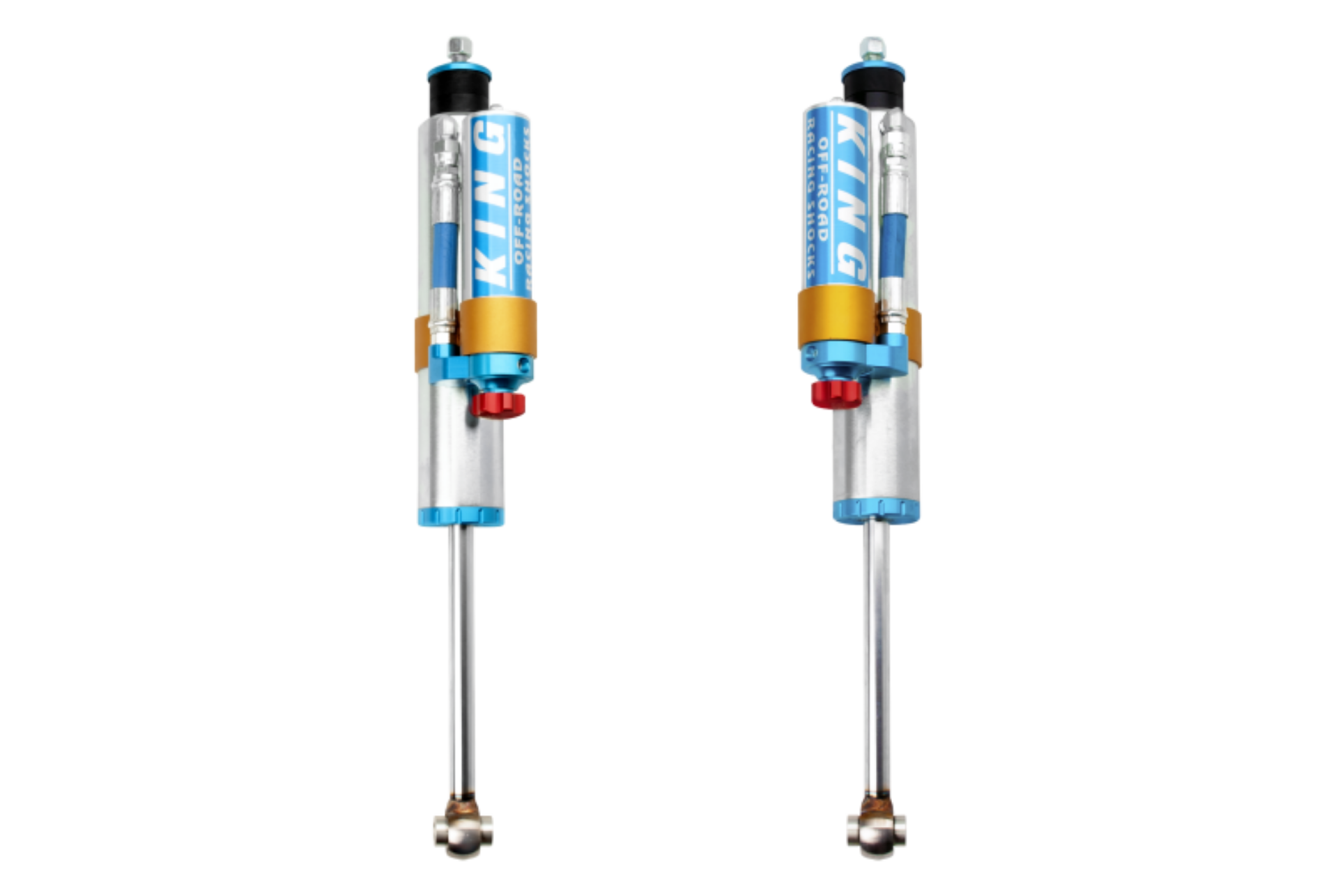 Picture of King Shocks 2005+ Ford F-250-F-350 4WD Front 2-5 Dia Remote Reservoir Shock w-Adjuster Pair