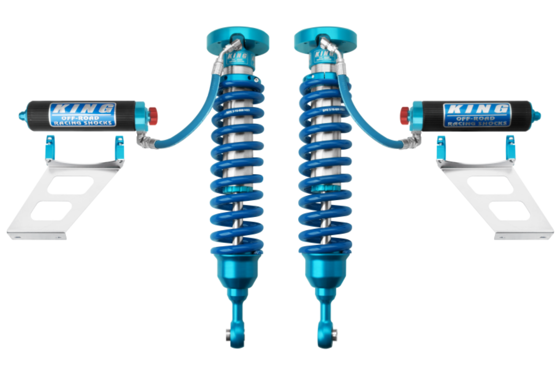 Picture of King Shocks 2007+ Toyota Tundra 2-5 Dia Front Coilover w-Remote Reservoir w-Adjuster Pair