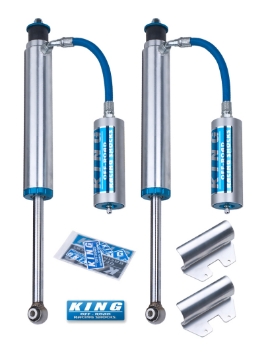 Picture of King Shocks 2007+ Toyota Tundra Rear 2-5 Dia Remote Reservoir Shock Pair