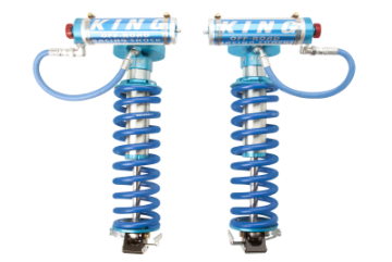 Picture of King Shocks 2005+ Ford F-250 4WD Front 2-5 Dia Remote Res Coilover Conversion w-Adjuster Pair