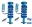Picture of King Shocks 07-18 Chevrolet Avalanche 1500 Front 2-5 Dia Remote Reservoir Coilover Pair