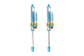 Picture of King Shocks 2005+ Ford F-250-F-350 4WD Rear 2-5 Dia Piggy Hose Reservoir Shock w-Adjuster Pair