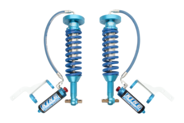 Picture of King Shocks 2018+ Ford Expedition 4WD Front 2-5 Dia Remote Res Coilover Pair w-Adjuster Pair