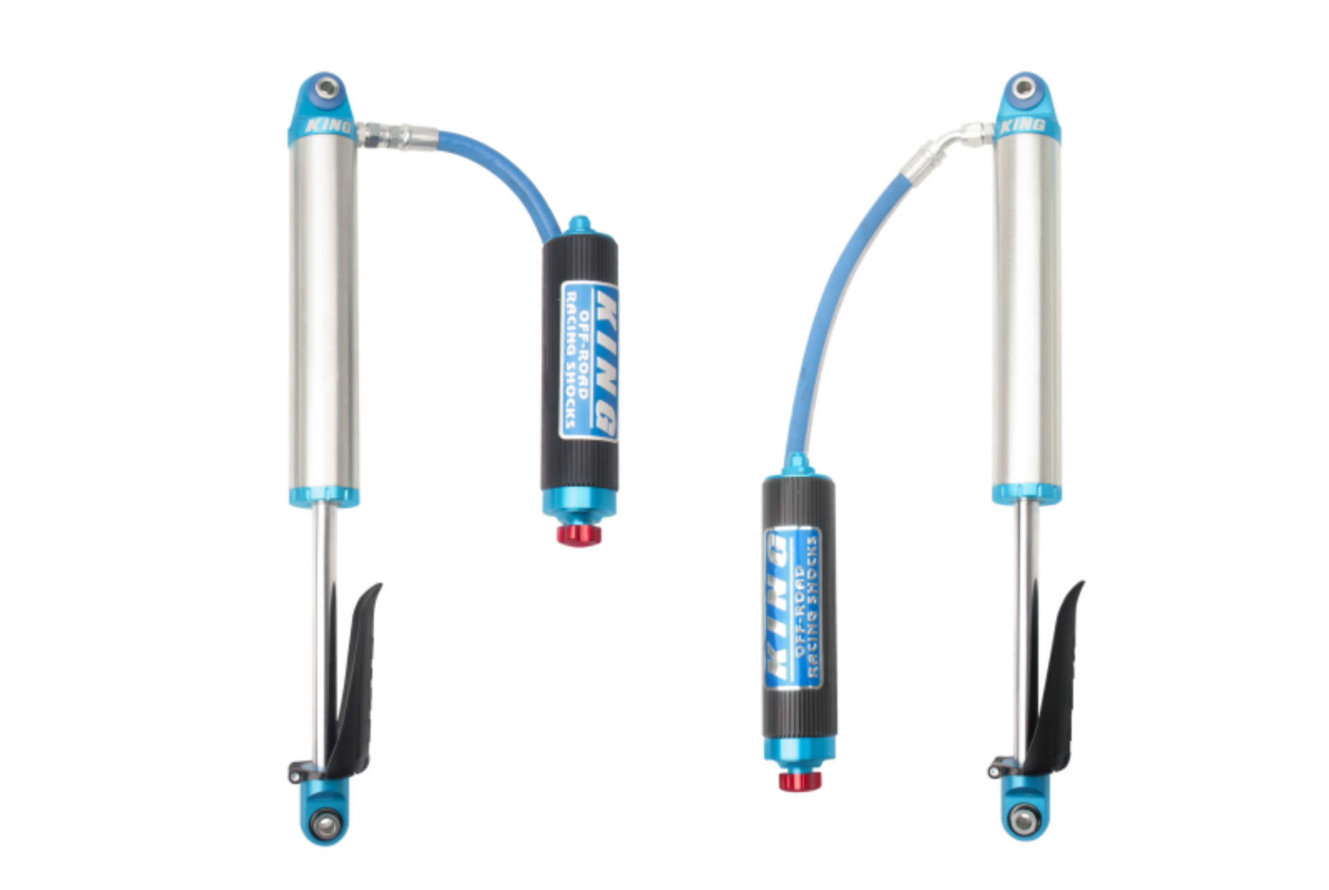 Picture of King Shocks 2019+ Chevrolet Silverado 1500 Rear 2-5 Dia Remote Reservoir Shock w-Adjuster Pair