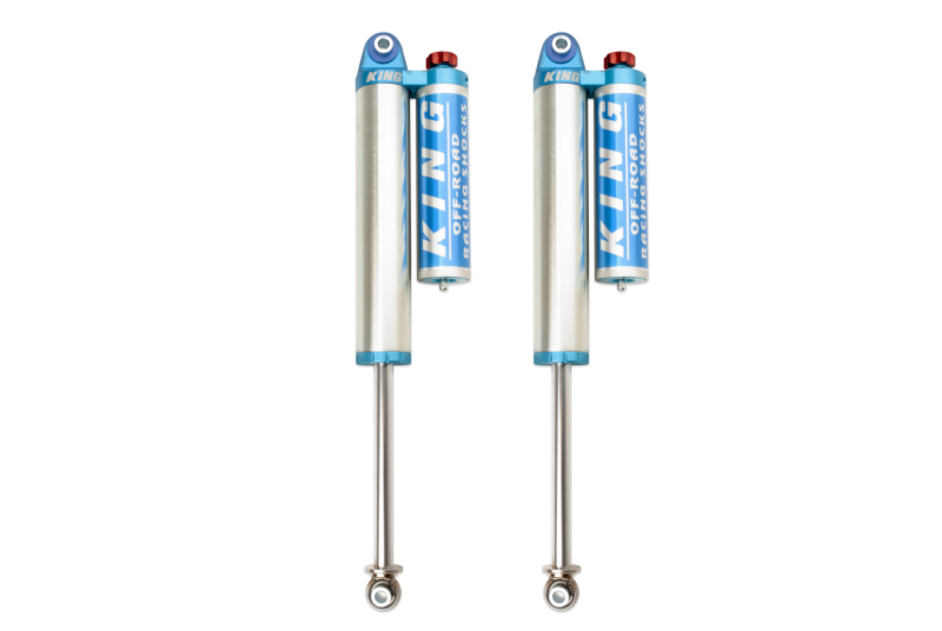 Picture of King Shocks 2017+ Chevrolet Colorado ZR2 Rear 2-5 Dia Piggyback Reservoir Shock w-Adjuster Pair