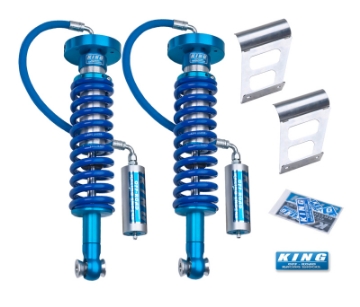 Picture of King Shocks 09-13 Ford F150 2WD-4WD Front 2-5 Dia Remote Reservoir Coilover Pair