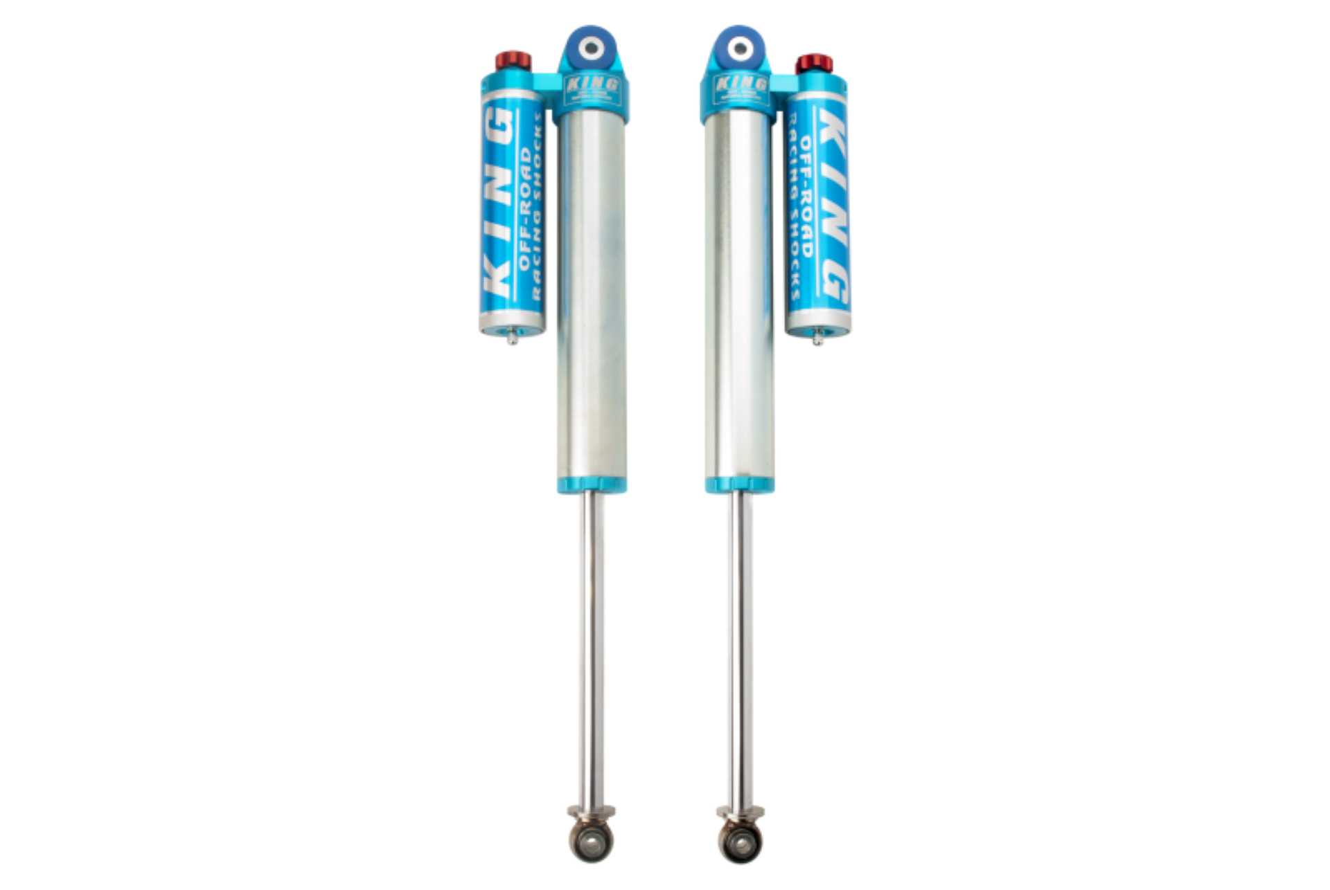 Picture of King Shocks 09-14 Ford F150 2WD-4WD Rear 2-5 Dia Piggyback Reservoir Shock w-Adjuster Pair