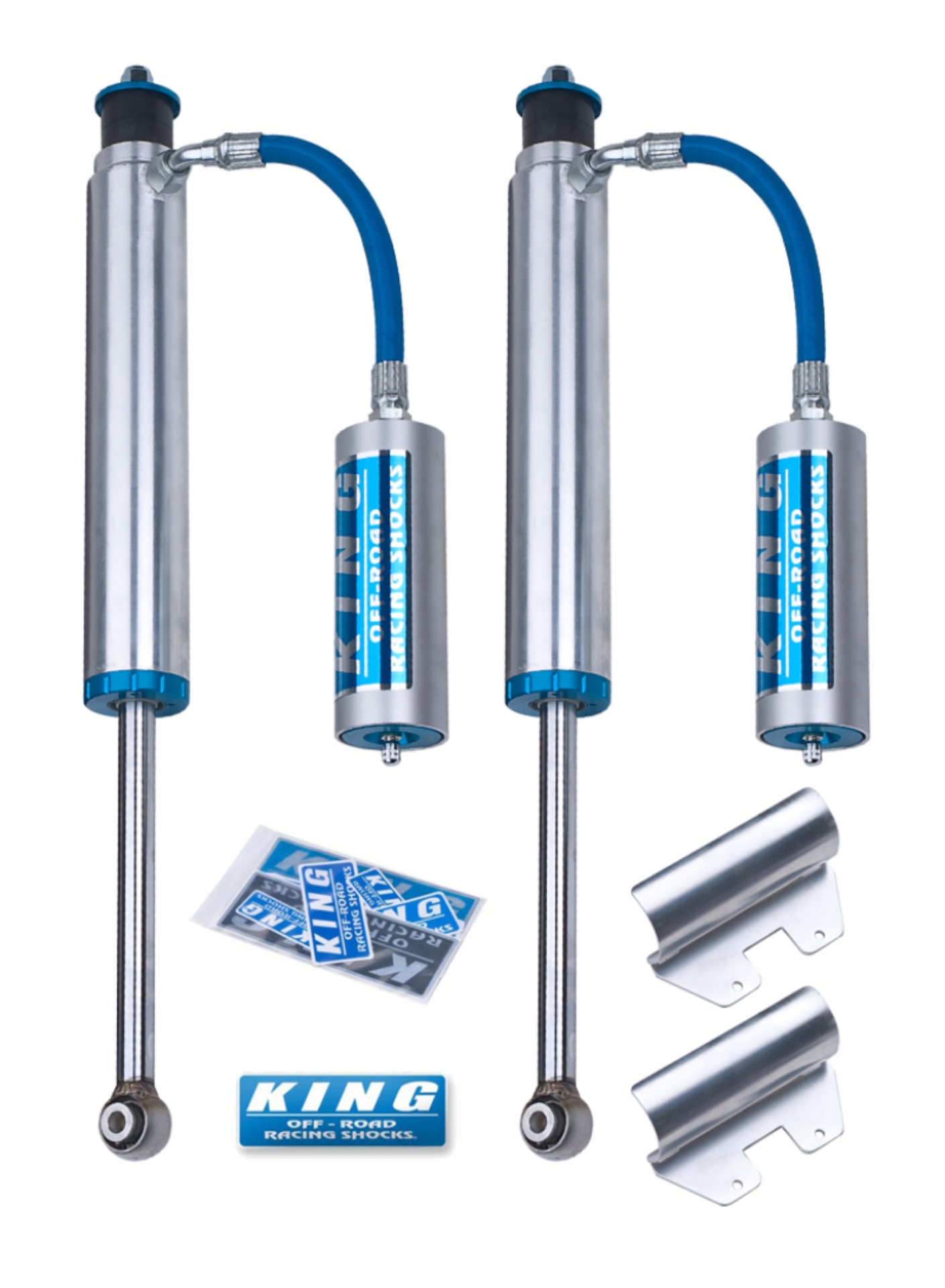 Picture of King Shocks 1996+ Toyota Land Cruiser 90 Rear 2-5 Dia Remote Reservoir Shock Pair