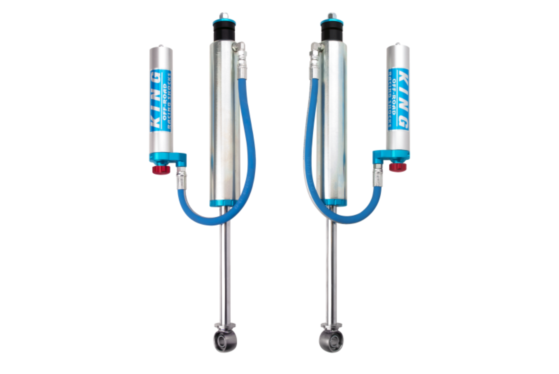 Picture of King Shocks 98-02 Toyota Land Cruiser 100 Rear 2-5 Dia Remote Res Shock w-Adjuster Pair