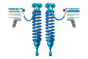 Picture of King Shocks 2008+ Toyota Land Cruiser 200 Front 2-5 Dia Remote Res Coilover w-Adjuster Pair