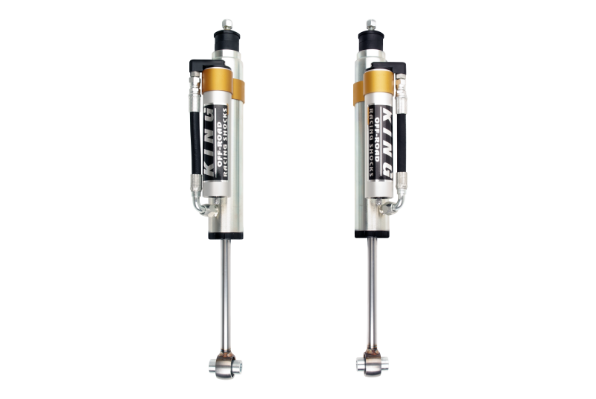 Picture of King Shocks 90-12 Mercedes-Benz G-Class Rear 2-5 Dia Piggy Hose Reservoir Pair