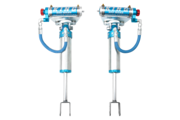 Picture of King Shocks 2011+ Chevrolet Silverado 2500-3500-HD Front 2-5 Dia Remote Res Shock w-Adjuster Pair