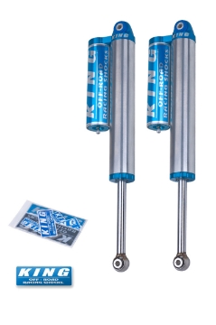 Picture of King Shocks 2012+ Isuzu D-Max Rear 2-5 Dia Piggy Hose Reservoir Shock Pair