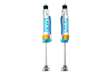 Picture of King Shocks 84-00 Jeep Cherokee xJ Front 2-5 Dia Piggy Hose Res Shock for 3-4in Lift Pair