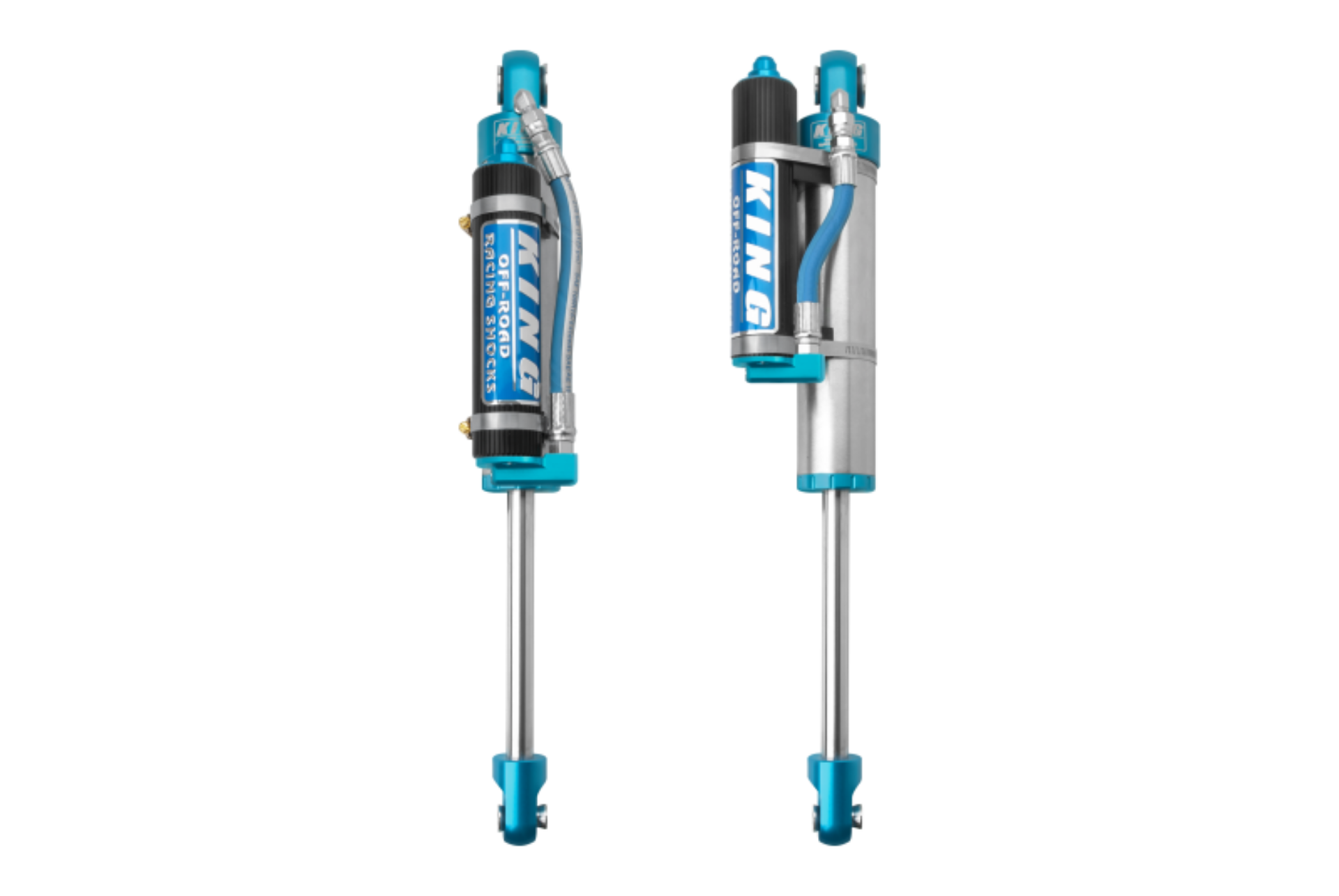 Picture of King Shocks 12-18 Ford Ranger Px-T6 Rear 2-5 Dia Piggyhose Reservoir Pair