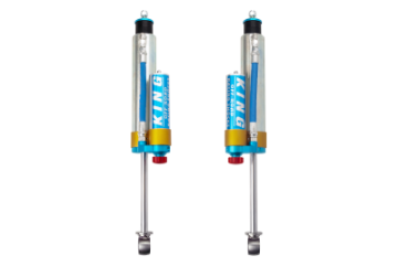 Picture of King Shocks 96-02 Toyota 4Runner Rear 2-5 Dia Piggy Hose Reservoir w-Adjuster Pair