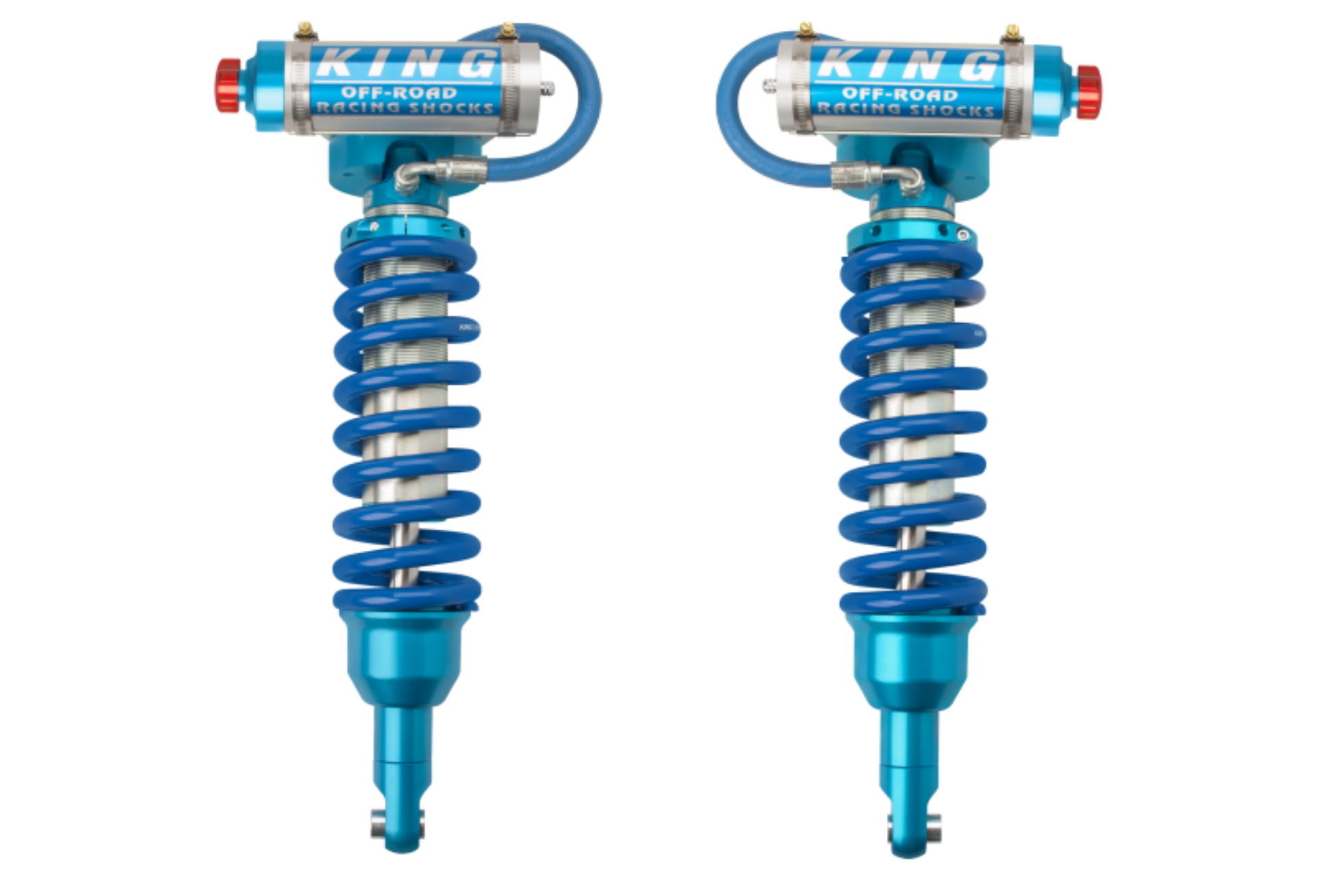 Picture of King Shocks 2015+ Chevrolet Colorado Front 2-5 Dia Remote Reservoir Coilover w-Adjuster Pair