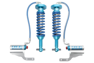 Picture of King Shocks 2015+ Ford F150 2WD Front 2-5 Dia Remote Reservoir Coilover w-Adjuster Pair