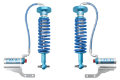 Picture of King Shocks 2015+ Ford F150 4WD Front 2-5 Dia Remote Reservoir Coilover w-Adjuster Pair