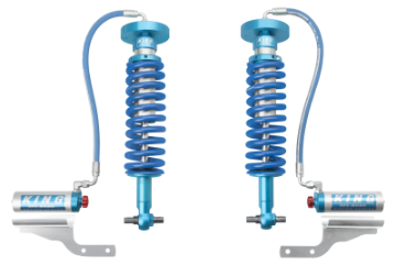 Picture of King Shocks 2015+ Ford F150 4WD Front 2-5 Dia Remote Reservoir Coilover w-Adjuster Pair