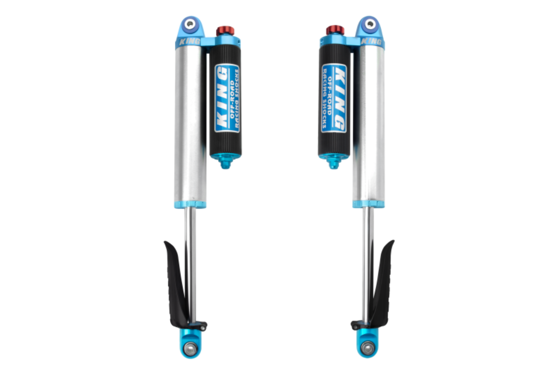 Picture of King Shocks 2018+ Jeep Wrangler JL Rear 2-5 DiaPiggyback Res Shock 2-5in-5in Lift w-Adj Pair
