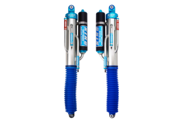 Picture of King Shocks 10-14 Ford F150 Raptor 4WD Rear 3-0 Dia Bypass Piggyback Shock w-Standard Fin Res Pair